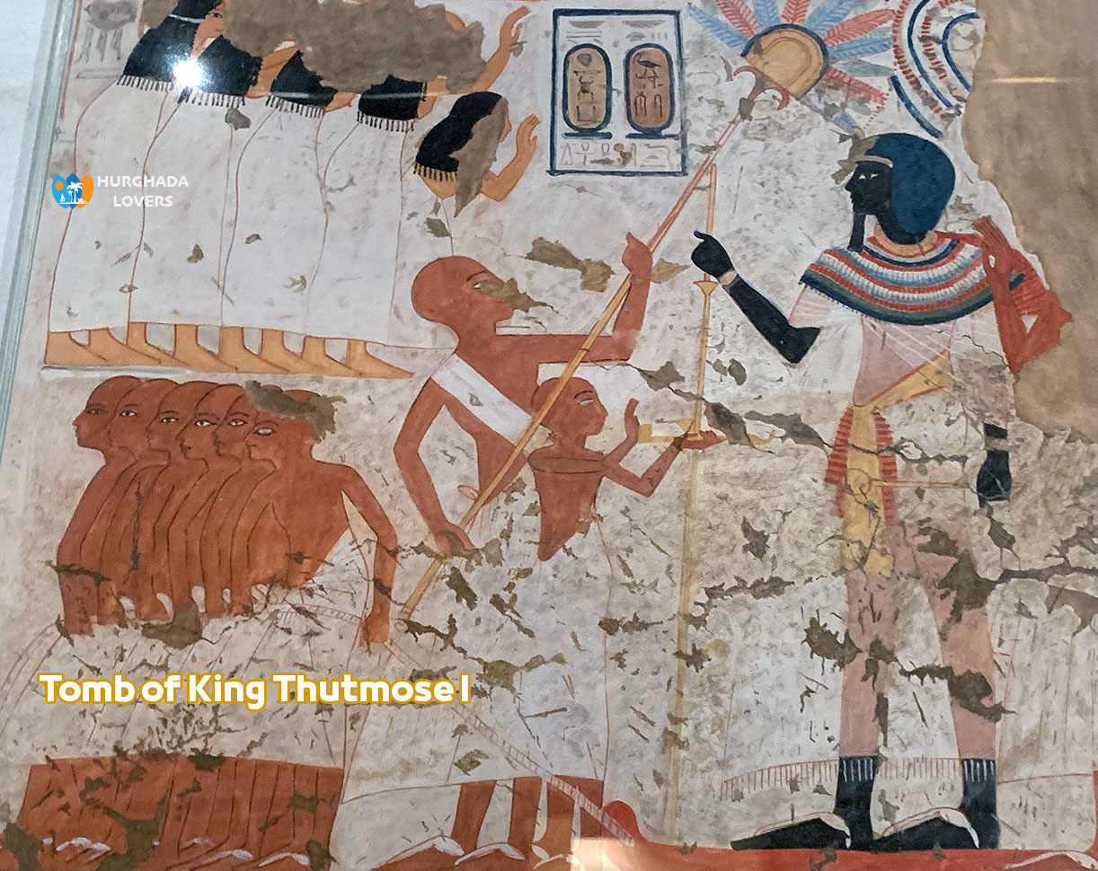 Grab von König Thutmosis I. im Tal der Könige, Luxor, Ägypten
