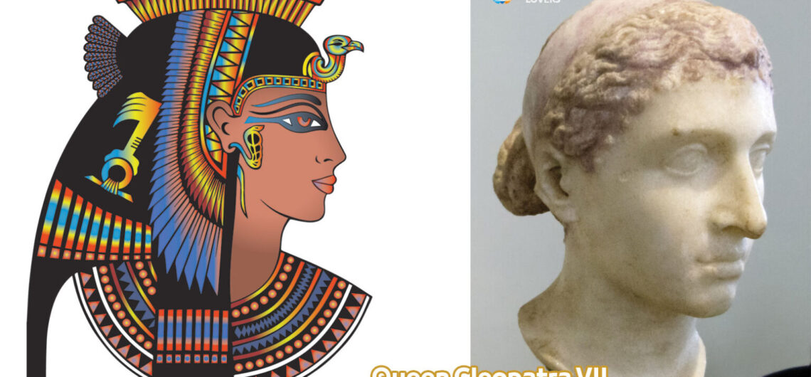 Königin Kleopatra VII. | Fakten und Geschichte der berühmtesten Königinnen der ägyptischen Pharaonen der mazedonischen Familie