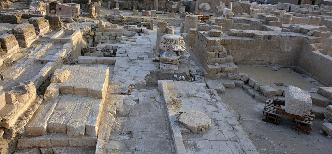 Tempel des Athribis in Sohag, Ägypten