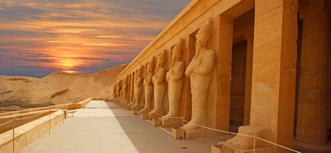 Totentempel in der Zivilisation des alten Ägypten