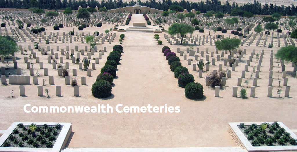Commonwealth Cemeteries in Marsa Matrouh Egypt - El Alamein مقابر العلمين