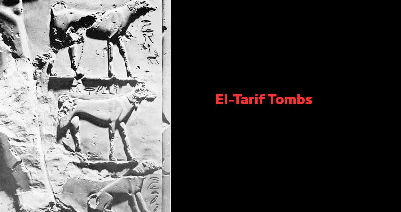 El-Tarif Tombs in Luxor Egypt | west bank of the Nile River مقابر الطارف