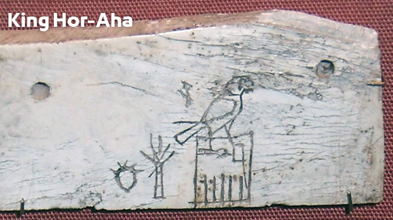 King Hor-Aha | Egyptian Pharaohs Kings - First Dynasty of Egypt König Aha