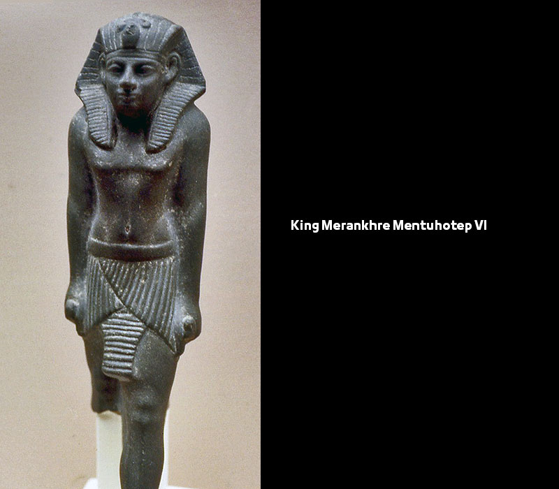 König Meranchre Mentuhotep V. Pharaonen könige Ägypten