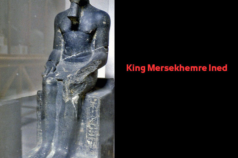 King Mersekhemre Ined - Egyptian Pharaohs Kings الملك مير سيك ام رع