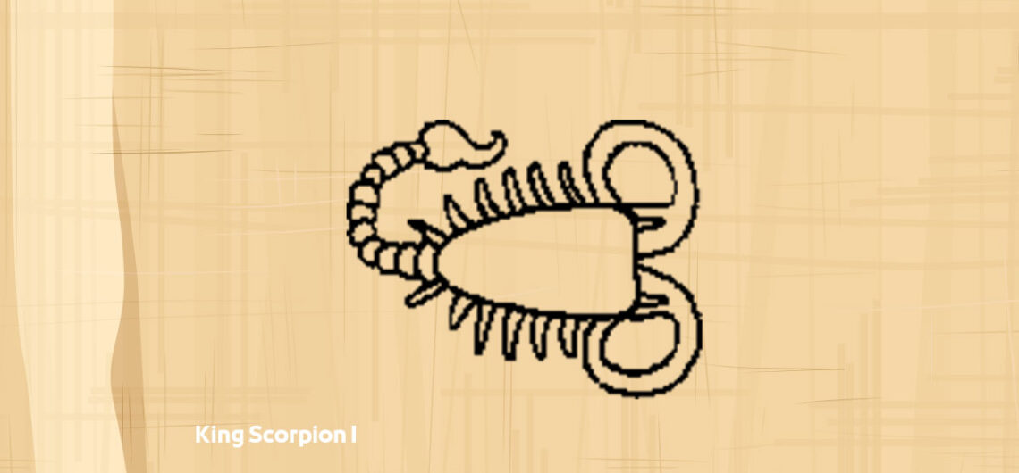 King Scorpion I | ancient Egyptian Pharaohs kings König Skorpion I.