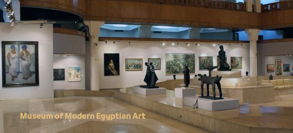Museum of Modern Egyptian Art in Cairo Egypt | Museums in Giza متحف الفن المصري الحديث