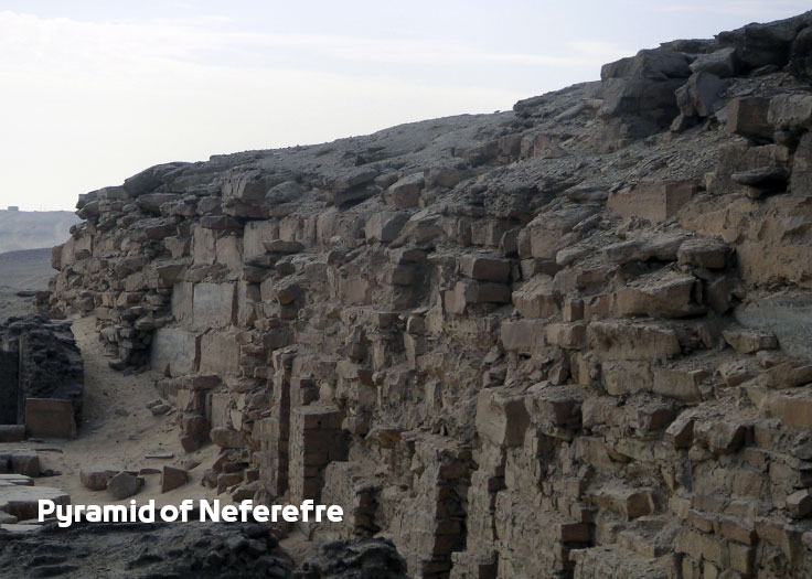 Pyramid of Neferefre in Saqqara Giza, Egypt | Facts, History