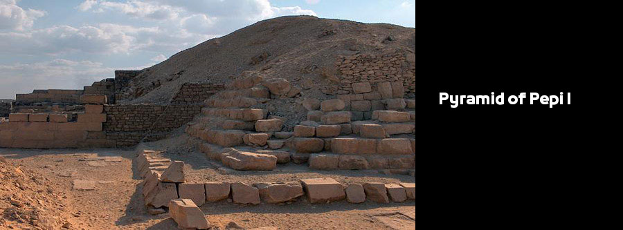 Pyramid of Pepi I in Saqqara Giza, Egypt | Facts, History