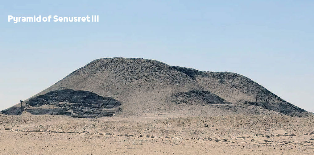Pyramid of Senusret III in Dahshur Egypt | Facts, History