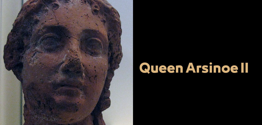 Queen Arsinoe II – Egyptian Pharaohs Kings – Greek and Ptolemaic era