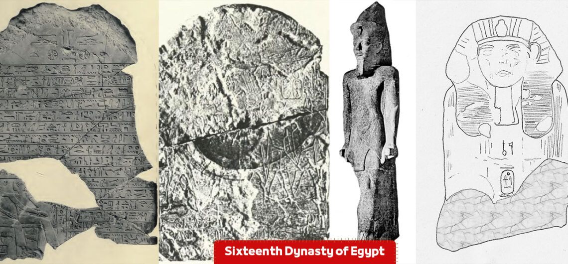 Sixteenth Dynasty of Egypt - Ancient Egypt civilization Die 16. Dynastie alten Ägypten