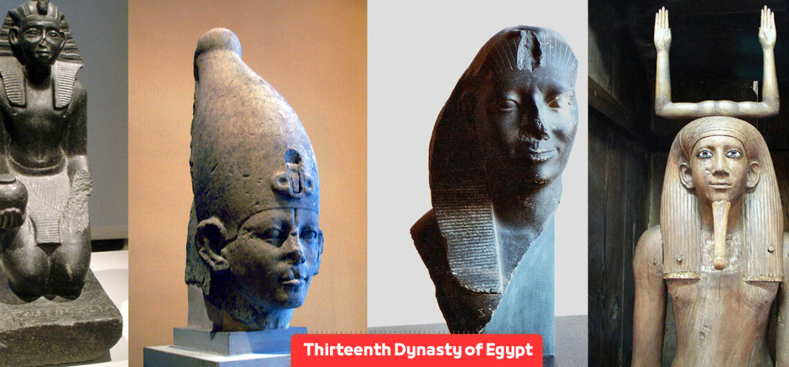 Thirteenth Dynasty of Egypt - Ancient Egypt civilization Die 13. Dynastie alten Ägypten