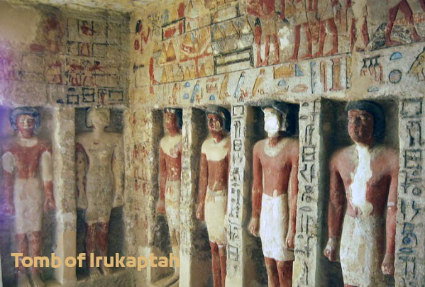 Tomb of Irukaptah "Khenu" in Saqqara Egypt | Egyptian Tombs مقبرة خنو
