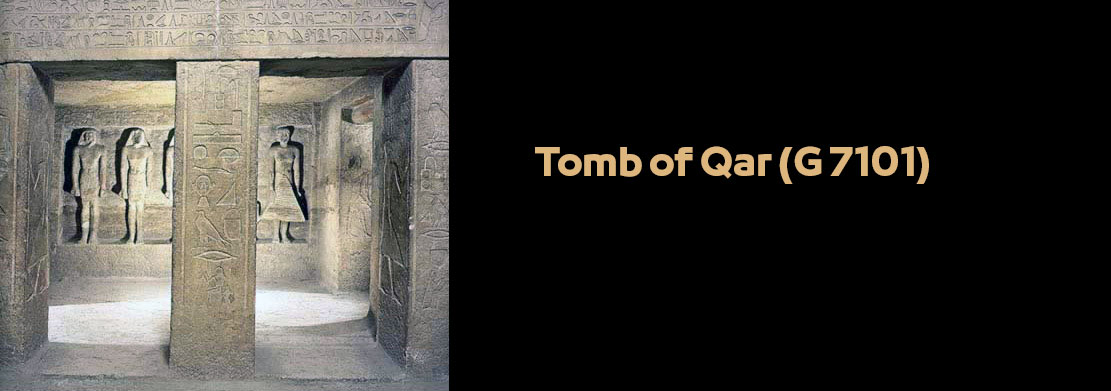 Tomb of Qar in Giza Egypt - G 7101 | Facts Egyptian Tombs Grab von Qar
