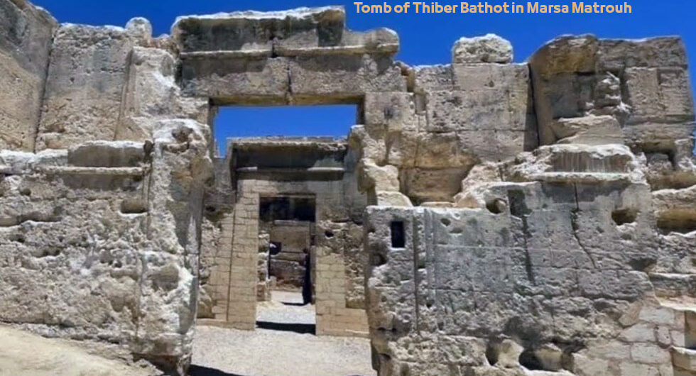 Tomb of Thiber Bathot in Marsa Matrouh Egypt | Facts Egyptian Tombs