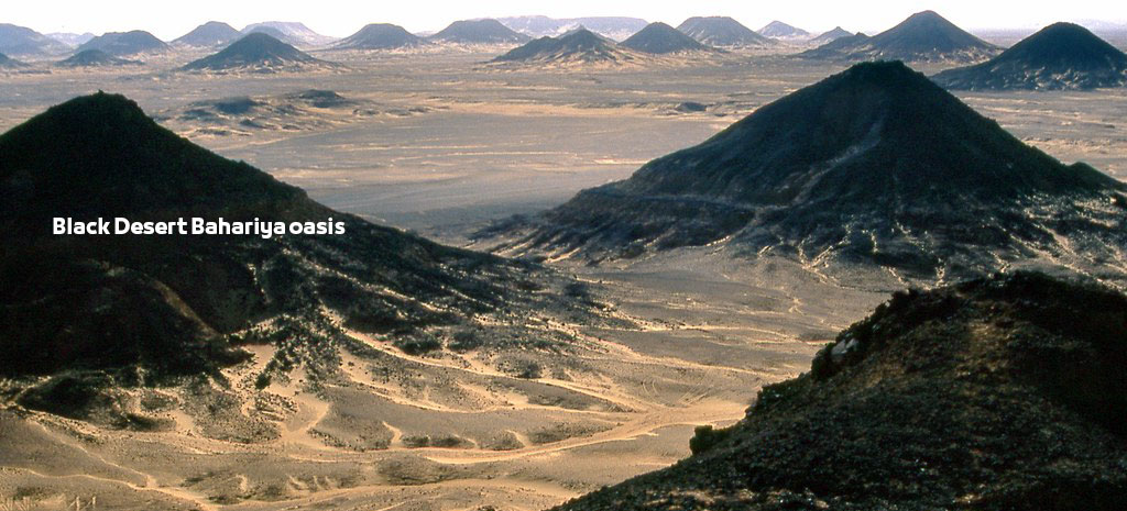 Black Desert in Bahariya oasis Egypt | Top Activities and Places to Visit الصحراء السوداء