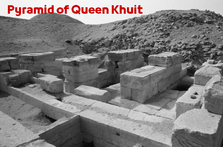 Pyramid of Queen Khuit in Saqqara Egypt | Facts, History, Secrets