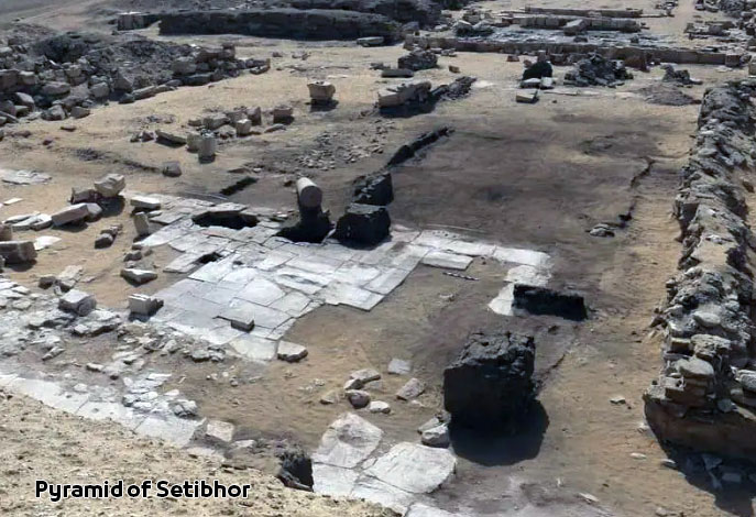 Pyramid of Setibhor in Giza Egypt | Facts Egyptian Tombs Pyramide der Königin Setibhor