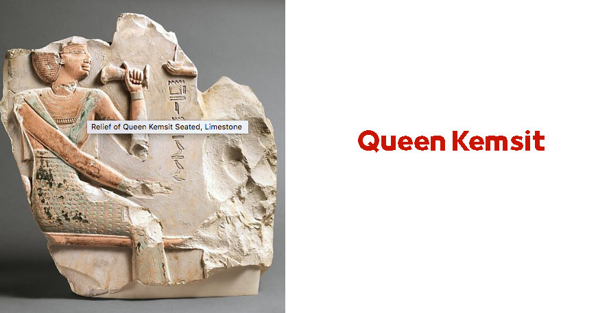 Queen Kemsit | Ancient Egyptian Female Pharaohs Königin Kemsit