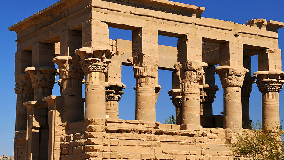 Temple of Isis Near Old Cataract in Aswan Egypt | Egyptian Temples, Pharaonic Tourist attractions
