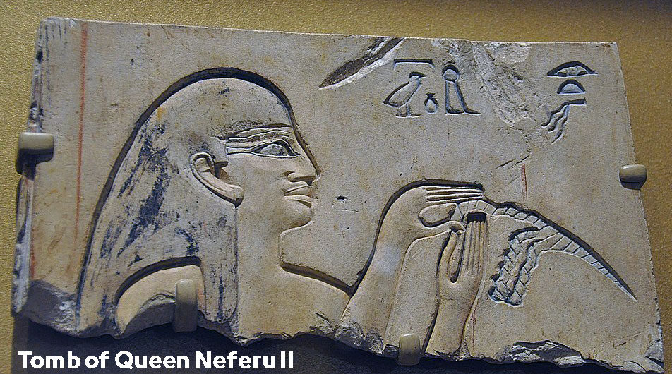 Tomb Queen Neferu II in Luxor Egypt - TT319 "The Theban Tomb" in Deir el-Bahari