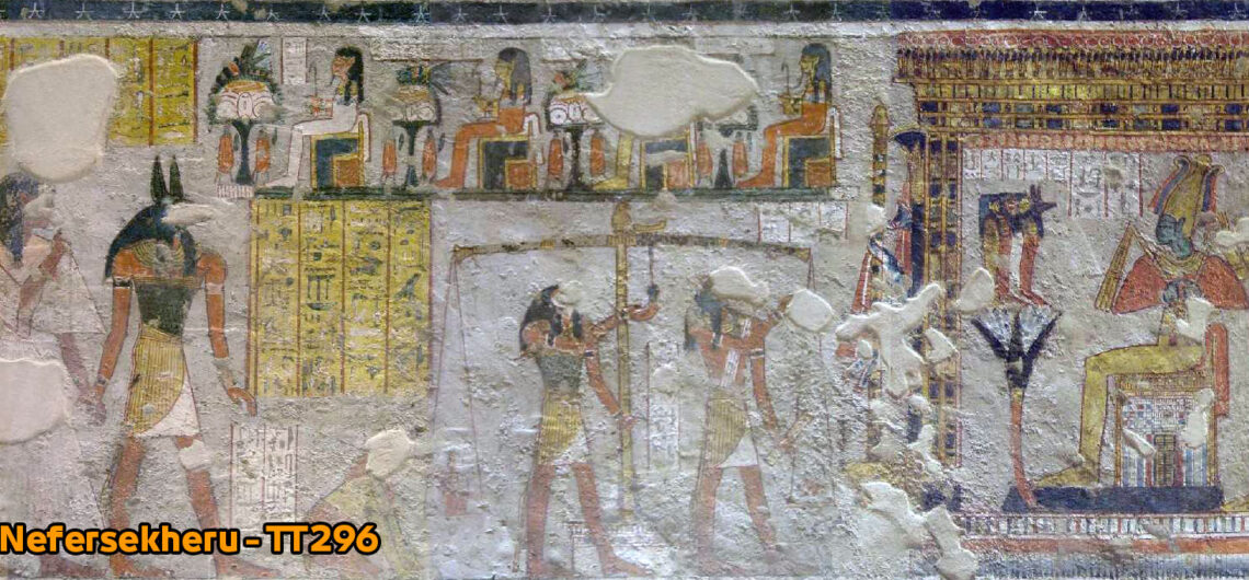 Tomb of Nefersekheru - TT296 in Tombs of The Nobles, Luxor “Thebes” Egypt | Facts Egyptian Tombs مقبرة نفر سخرو