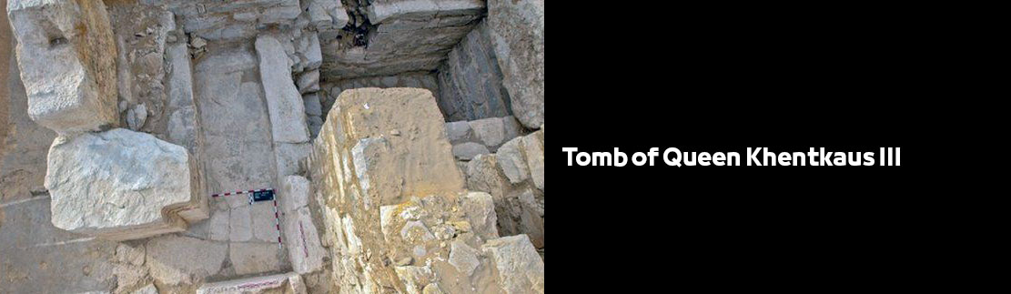 Tomb of Queen Khentkaus III in Abusir Giza Egypt | Facts Egyptian Tombs Grab von Königin Chentkaus III.