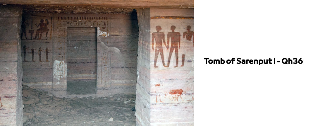 Tomb of Sarenput I in Aswan Egypt - Qh36 | Tombs Of The Nomarchs (Governors) in Elephantine island, Egyptian Tombs