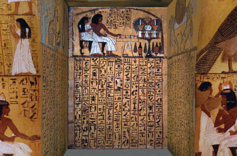 Tomb of Sennedjem - TT1 in Tombs of The Nobles, Luxor “Thebes” Egypt | Facts Egyptian Tombs