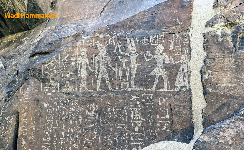 Wadi Hammamat in Egypt Pharaonic Tourist attractions