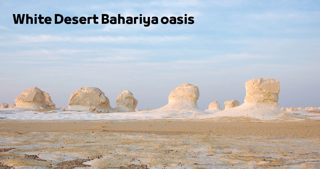 White Desert in Bahariya oasis Egypt Top Activities