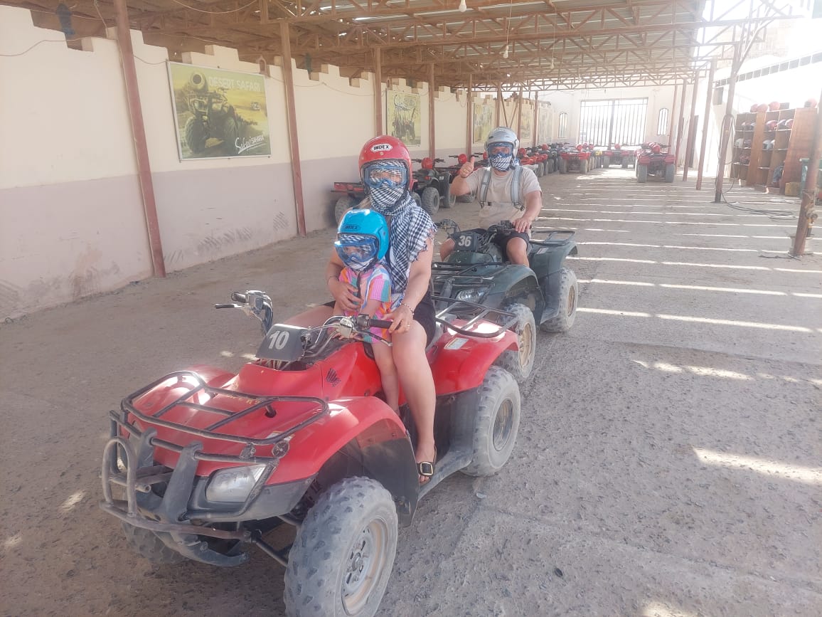 Quad Biking riding on Modern ATV 300cc Honda quads 2025