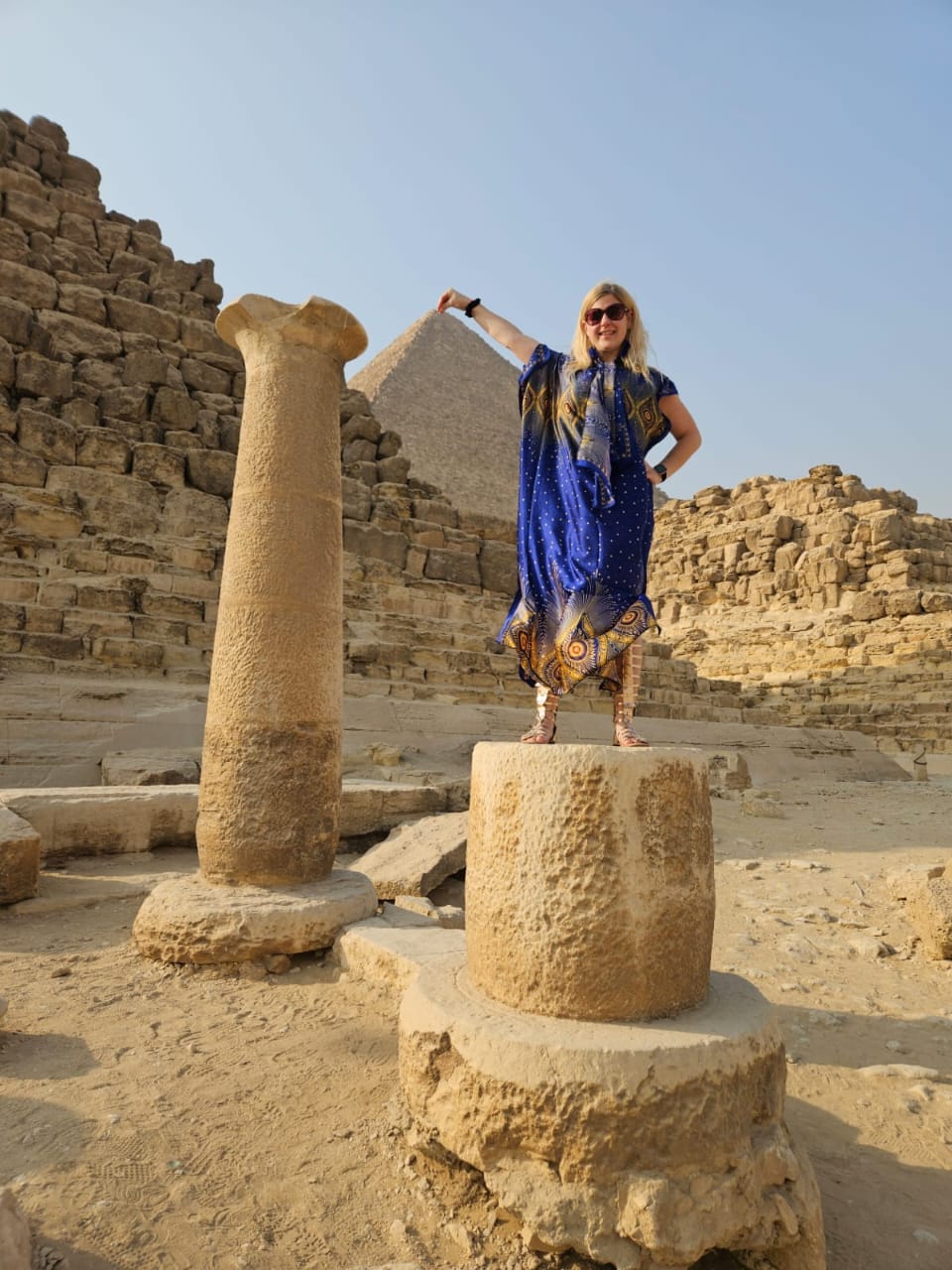 The Pyramids of Giza + Sphinx