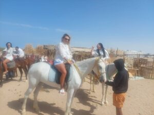 Hurghada Horseback riding on the beach