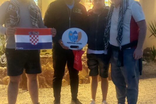 Quad szafari túra Hurghadában naplementekor sivatagban