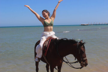 Private EL Gouna Horse Riding Tour Sahl Hasheesh Horse Riding on Beach